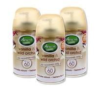 Lettuce Eat® 12 X Automatic Air Freshener Spray Refills Machine Compatible Fragrance Aroma Scents 250ml (12 cans) Vanilla & Wild Orchid