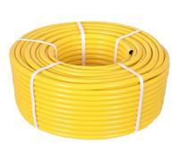 LETTUCE EAT® 30 Metre Yellow Garden Hose Pipe - 30M Reinforced Heavy Duty Anti-Kink Watering Solution Ideal for Watering, Gardening, and Cleaning Tasks