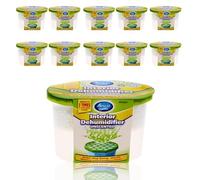 Lettuce Eat® Pack of 12X 500ml Interior Dehumidifiers - for Stop Damp, Mildew, Mould Condensation Moisture Absorber Remover in Home Kitchen Wardrobe Bedroom Caravan Office Garage Bathroom, Basement