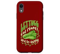 Lettuce Eat Plants and Be Happy Case for iPhone XR