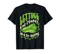 Lettuce Eat Plants and Be Happy T-Shirt