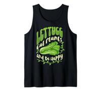 Lettuce Eat Plants and Be Happy Tank Top