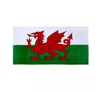 Lettuce Eat® Wales/St David 100% Cotton Beach Towel Beach Gym Holiday Towel