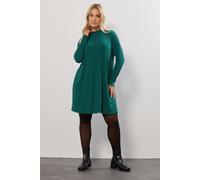 Lettuce Edge Tunic Dress Yours Green 34-36