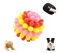 Lettuce Pets Dog Toys, Lettuce Pets Chew Ball, Heavy-Duty Spiky Chew Ball Dental-Friendly Toy for Medium & Large Dog, Chewing Training & Teeth Cleaning (B)