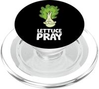 Lettuce Pray Christian Let's Pray Lettuce PopSockets PopGrip for MagSafe