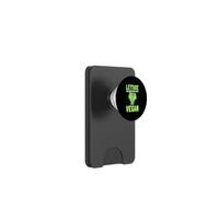 Lettuce Talk About How To Be A Vegan Veganism Vegetarian PopSockets PopWallet for MagSafe