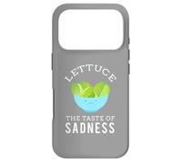 Lettuce the taste of sadness funny print Case for iPhone 17 Pro