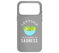 Lettuce the taste of sadness funny print Case for iPhone 17 Pro Max