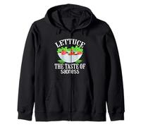 Lettuce The Taste Of Sadness Zip Hoodie
