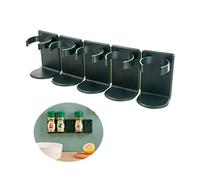 letuxaamz Spice Rack, No Drilling, Kitchen Cupboard, Spice Holder, Self-Adhesive Spice Holder for Spice Jars, Cabinet Insert, Organiser Kitchen, Wall, Cabinet Door, Motorhome, Camping, Pack of 5, Can