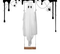 Leuchten Ghost - Schwingendes Gruseliges - Gruselige Hangbare Halloween -Dekoration Für Türen Nach Hause Fenster Garten Haunted House Party Außerhalb Des Hofweges