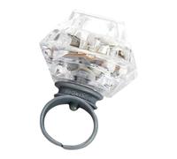 Leuchtringe - 3,5 Cm Party Ringes | Leuchtende LED Party Ringe - ABS - Leuchtende Finger Ringe Mit Knopfbatterie Für Partys, Haare, Deko Und Festliche Anlässe Als Geschenk Für Jede Partys