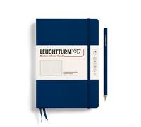 Navy Medium Dotted Notebook
