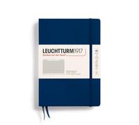 Leuchtturm 145mm x 210mm A5 Medium Squared Notebook - Navy