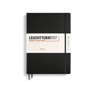Leuchtturm 1917 Black Classic Master (A4+) Notebook, plain | 235 numbered pages, thread-bound, opens flat, 100 g/m² ink-proof, cream