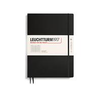 Leuchtturm 1917 Black Slim Master Notebook Ruled | 123 numbered pages, 100 gsm paper, acid-free