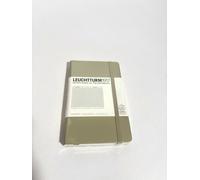 Leuchtturm 1917 Squared Notebook Pad Pocket 9x15 cm Beige Diary 187 Pages New