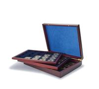 Lighthouse Presentation Case VOLTERRA TRIO de Luxe, each for 20 QUADRUM coin capsules 50x50mm