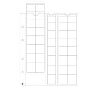 Leuchtturm1917 Lighthouse coin sheets for Euro sets Clear