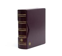 Leuchtturm 319991 Collector's album for 200 first-day covers (FDCs) or letters in C6, incl. protective case - red