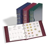 Leuchtturm 330847 NUMIS, Classic Design Ring Cover with Projector Box, Green