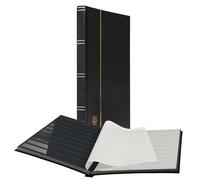 Leuchtturm 332685, A4 File, 32 Black Pages, Cover Not Padded, Black