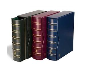 Leuchtturm 332730 Vario Giant ring binder in classic design for filling, incl. protective case - blue
