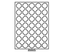 Lighthouse coin box 35 compartments for CAPS 26, smoke coloured