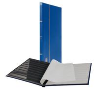 Leuchtturm 335982 Clasificador DIN A4, 16 Black Pages, Lid not Padded, Blue