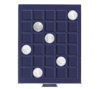 Lighthouse coin box SMART, with 30 square compartments up to 33 mm Ø