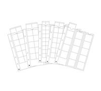 Lighthouse OPTIMA Coin Sheets mixed with pocket each OPTIMA 42, 27, 20, 34(2x)