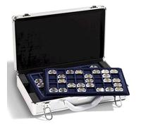 coin case CARGO L 6 for 240 2-Euro coins in capsules, incl. 6 coin trays