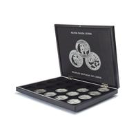 Leuchtturm 344580 VOLTERRA presentation case for 20 “Chinese Panda” silver coins in original capsules (Capsules are not included)