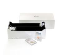Leuchtturm 345237 Intercept Box for 50 Slabs - e.g. for EverslabS, Quickslabs PCGS, NGC - Storage box with anti-oxidation function