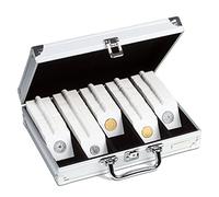 Leuchtturm 347829 Coin case with 5 rows for up to 650 coin frames or 150 Quadrum capsules, lockable, 292 x 238 x 74 mm