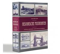 Leuchtturm 348002 Collecting album - Postcard album for 200 historical postcards with 50 integrated transparent sleeves
