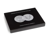 Leuchtturm 348033 VOLTERRA presentation case for 20 “American Eagle” 1 oz silver coins in capsules (Capsules are not included)