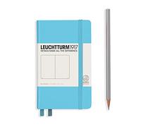 Leuchtturm 357478 Notebook, A6, Plain, Ice Blue