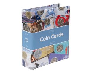 Leuchtturm 368374 Album for 80 coin cards, storage incl. 10 sleeves, plasticiser-free, 24.5 x 29 x 7 cm, coloured cover