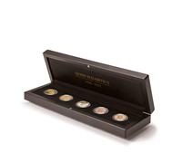 Leuchtturm 368467 Volterra coin case ‚Queen Elizabeth II‘ for 5 sovereigns in capsules