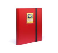 Leuchtturm 369505 TCG Album Slim - with 20 sleeves for 360 trading cards such as Pokémon or Digimon - softcover red-black