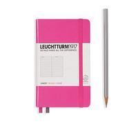 Leuchtturm 90mm x 150mm A6 Pocket Lined Notebook - Pink