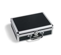 Leuchtturm Coin case Cargo S6 for 112 Coins, Black/Silver
