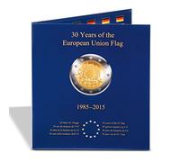 Leuchtturm Collectible Album for 23 European 2€ Commemorative Coins - 30 years of the EU flag