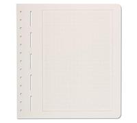 Leuchtturm 304004 Blank album pages Primus A, light grey with background grid
