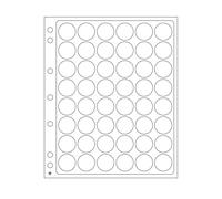 Leuchtturm Plastic sheets ENCAP, clear pockets for 48 coins with a diameter between 22,2 and 23 mm