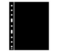 Leuchtturm plastic sheets GRANDE, interleaves, black