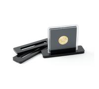 Leuchtturm Quadrum Coin Stand Pack of 10 Black