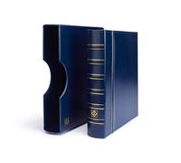 Leuchtturm,Ringbinder Grande, Classic Design Inc. Slipcase, Blue